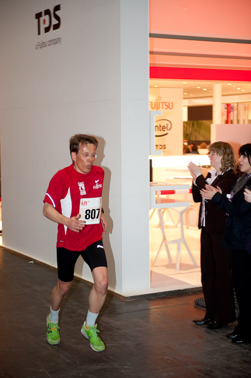 Mika beim Cebit Run 2010